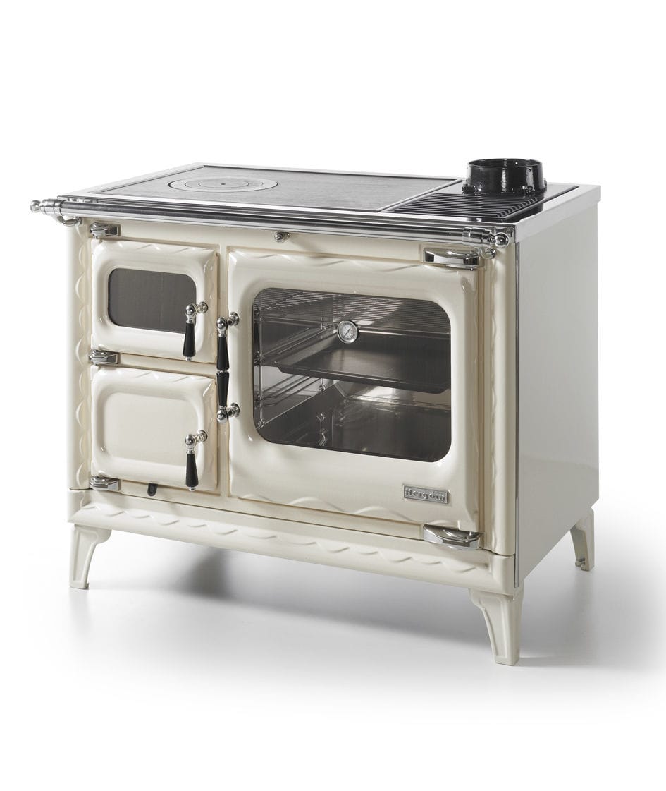 Blocco cucina a legna / in acciaio inox - DEVA II 100 - HERGOM Blocco cucina a legna / in acciaio inox - DEVA II 100 - HERGOM