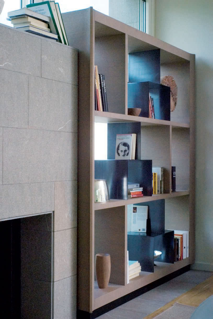 Libreria moderna / in legno 2402 ferri mobili