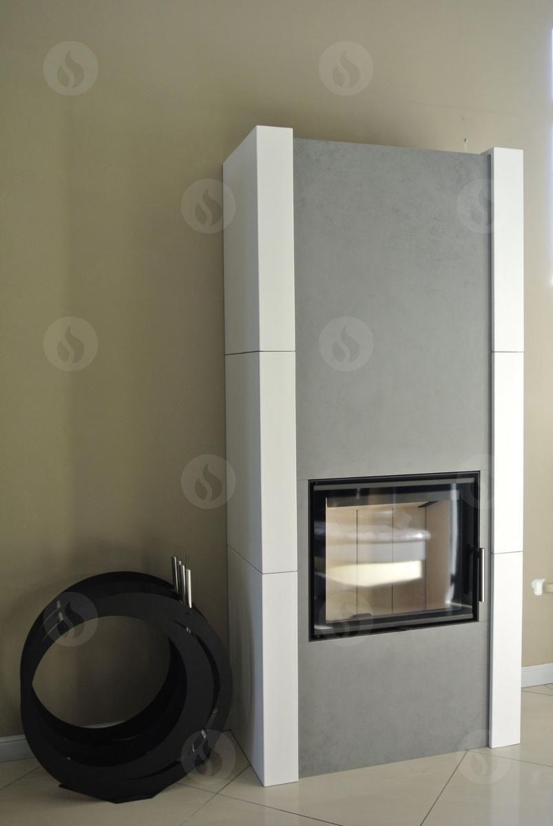 Inserto per camini a legna / a 1 facciata heat 2g romotop