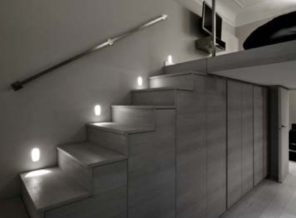 Faretto da incasso a soffitto / da incasso a muro / da interno / led ... Faretti a led da incasso per interni