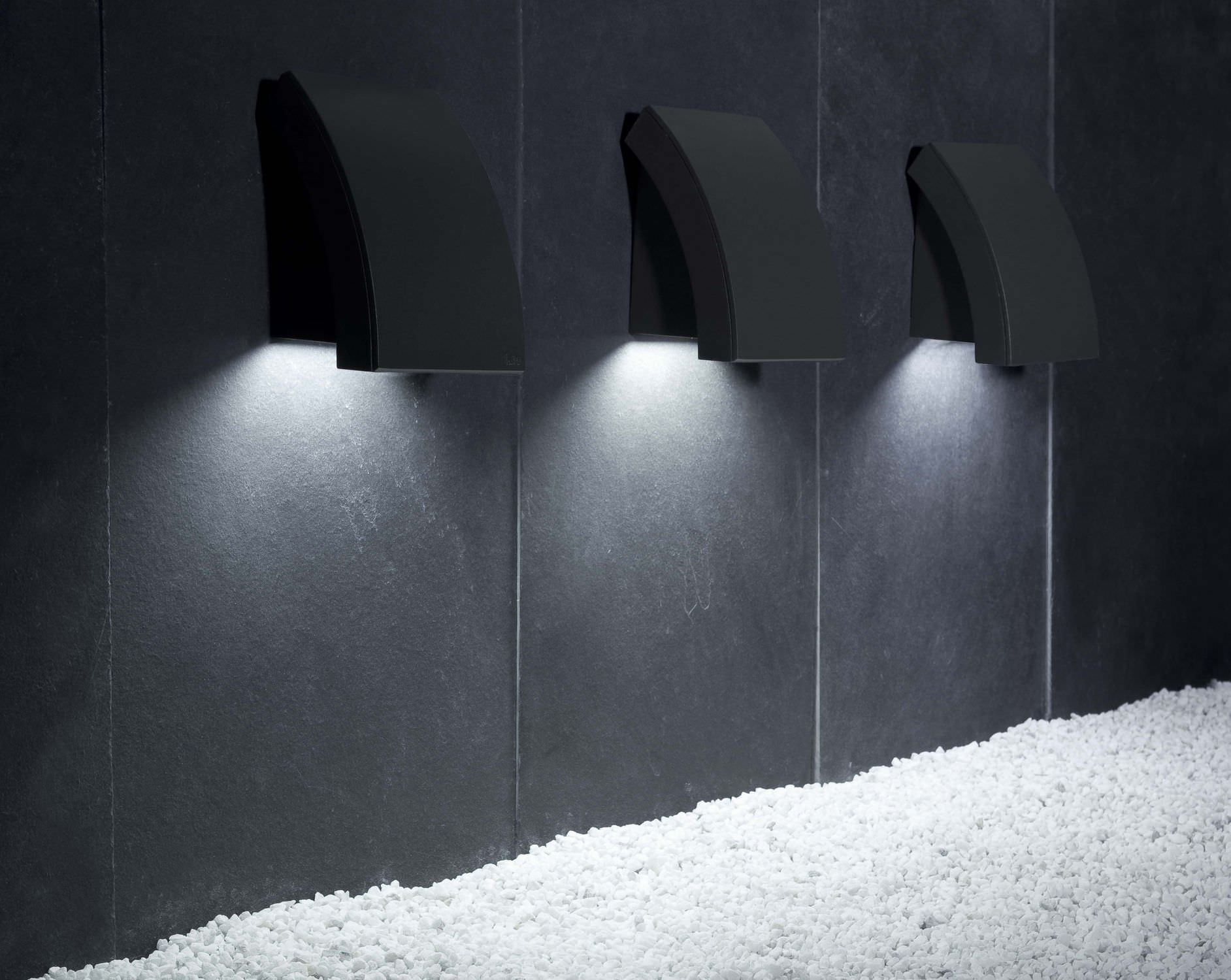 Applique moderna / da esterno / in vetro / in alluminio proa ... Lampadario vetro moderno led 4000k