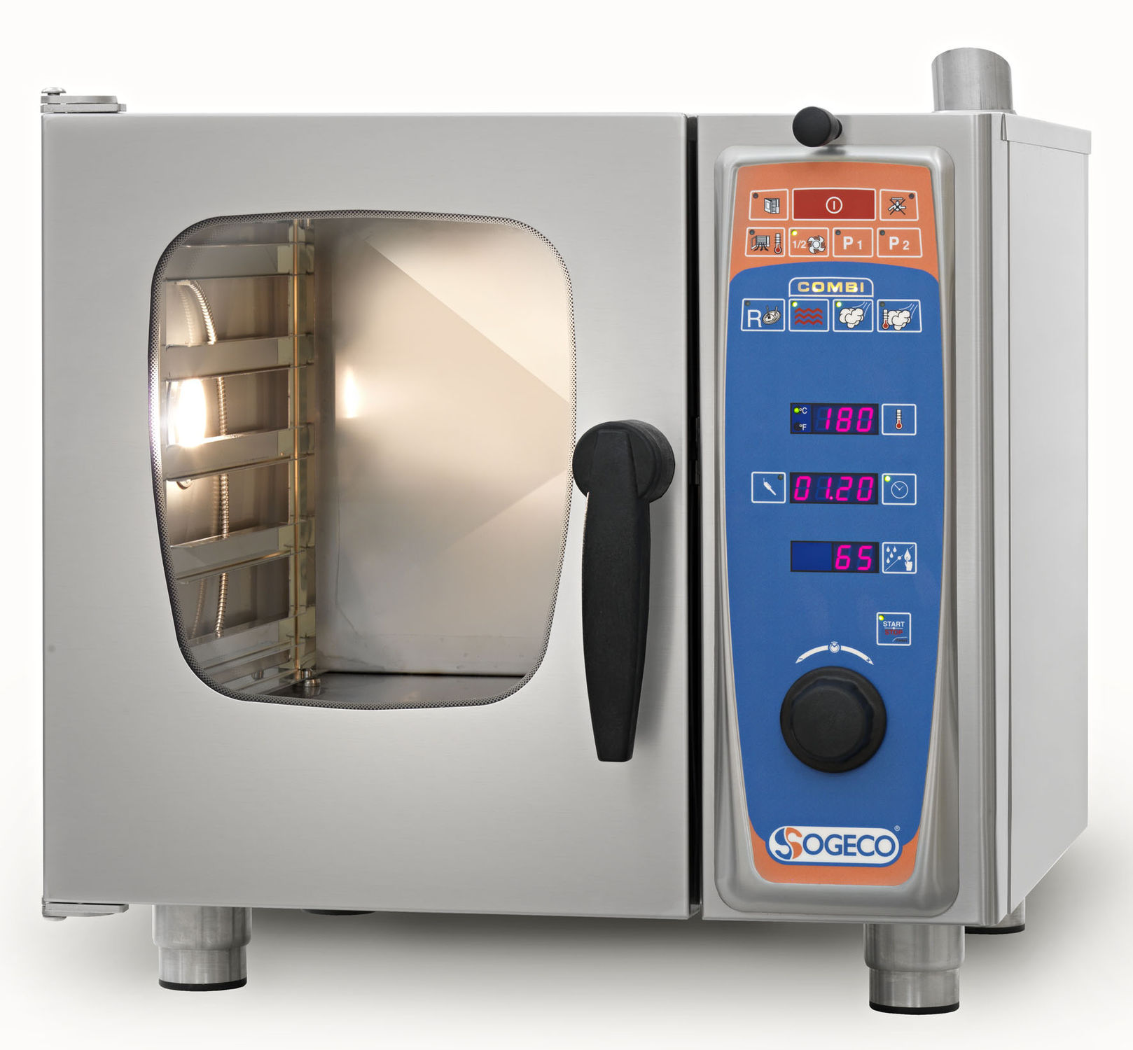 Forno professionale / elettrico / a doppia alimentazione / a ... Cappa aspirante professionale per forno