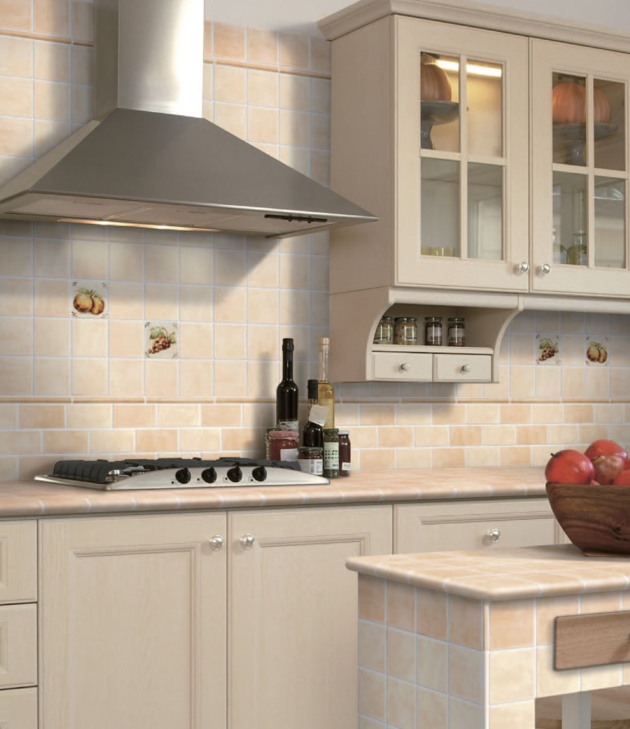 Piastrella da bagno / da cucina / da parete / in ceramica - DELIZIE ... Piastrella da bagno / da cucina / da parete / in ceramica - DELIZIE ...