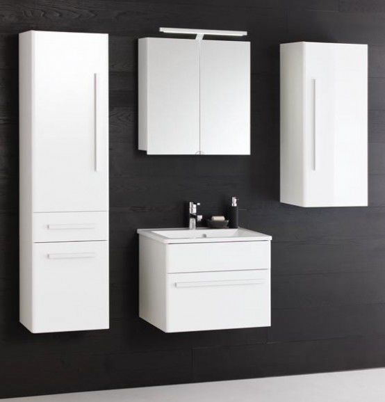 Mobile lavabo sospeso / mdf / moderno / con cassetti uma: 60 kolpa Mobile lavabo 60