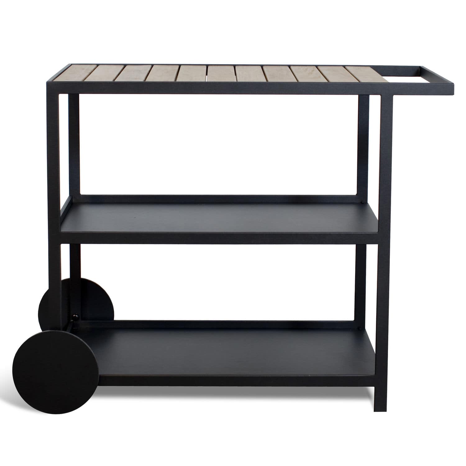 Carrello portavivande da giardino / in acciaio inox by broberg ...