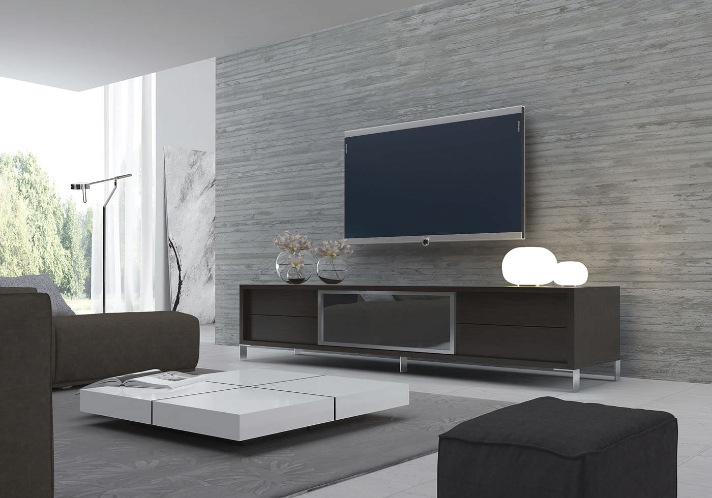 Porta tv moderno economico: porta tv moderno p arredamento mobili ... Mobili porta tv bonaldo