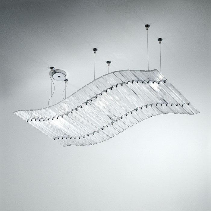 Lampada a sospensione / design originale / in cristallo / in ... Lampada a sospensione cristallo
