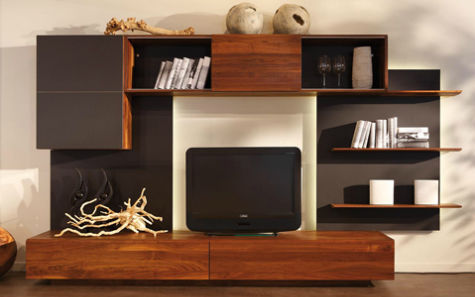 Mobile tv moderno / in legno massiccio cannelle meubles seltz