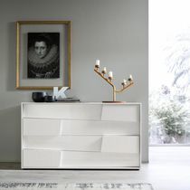 Cassettone moderno / in legno laccato /...
