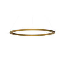 Luce a sospensione / LED / tonda / in alluminio...