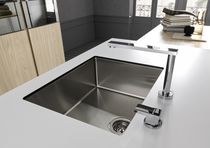 Lavello a 1 vasca / in acciaio inox
