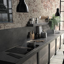 Cappa integrate al piano di lavoro