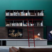 Libreria a muro / moderna / in legno laccato...