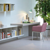 Scrivania in legno / moderna / a muro /...