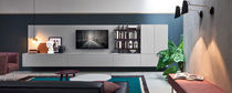 Parete attrezzata TV moderno / in legno...