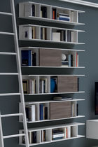 Libreria a muro / moderna / in legno laccato...