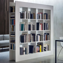 Libreria moderna / in legno laccato