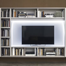 Parete attrezzata TV moderno / in legno...