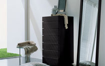 Cassettiera moderna / in legno laccato /...