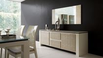 Credenza moderna / in pelle