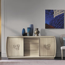 Credenza moderna / in noce