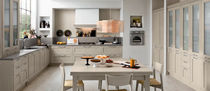 Cucina classica / in legno / laccata / con...
