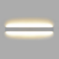 Applique moderna / in metallo / LED / lineare