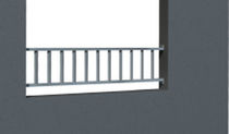 corrimano in alluminio TUB METAL: NUMEN 640150012 TRENZA METAL