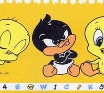fregio per carta da parati per bambini (unisex: Titty) 6102 Vavex 1990
