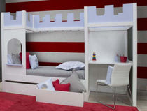 letto con cassetti per bambini (bimbo: castello) AMBIENTE CASTILLO Babyroom