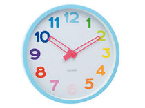 orologio da parete per bambini (misto) SPLASH OVER THE RAINBOW KARLSSON CLOCKS