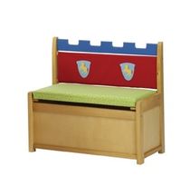 panca con cassapanca portagiochi per bambini (bimbo) LITTLE CASTLE roba Baumann