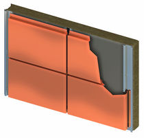 rivestimento di facciata a cassette in zinco LINEAR 1  Euroclad Ltd