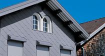 rivestimento di facciata in scandole di zinco VMZ ADEKA&reg; FACADE VMZINC