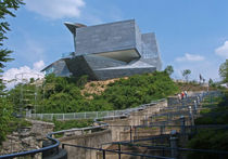 rivestimento di facciata in zinco HUNTER MUSEUM Zahner