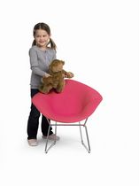 sedia a slitta per bambini design di Harry Bertoia DIAMOND  Knoll international