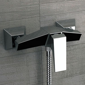 miscelatore da doccia / da parete / in ottone cromato / da bagno