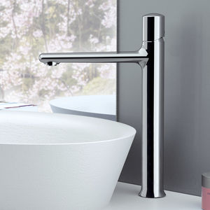 miscelatore per lavabo / in ottone cromato / da bagno / 1 foro