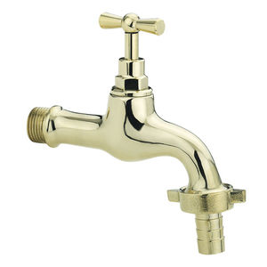 miscelatore per lavandino / da parete / in ottone / da bagno