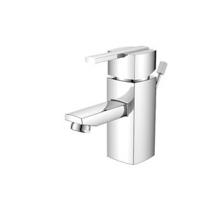 miscelatore per lavabo / in metallo cromato / da bagno / 1 foro