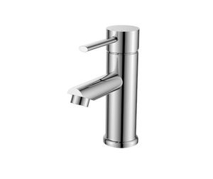 miscelatore per lavabo / in metallo cromato / da bagno / 1 foro