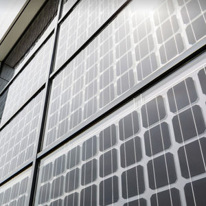 pannello fotovoltaico monocristallino / trasparente / vetro-vetro / isolante