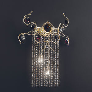 applique in stile / in bronzo / in cristallo / alogena