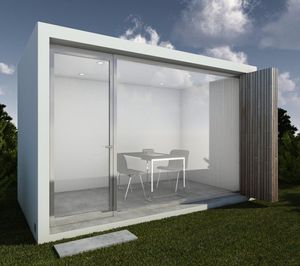 edificio modulare / prefabbricato / con struttura in cemento armato / per ufficio