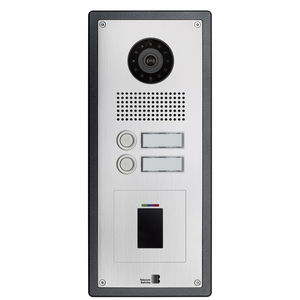 citofono esterno con videocamera / IP / con lettore di prossimità / in acciaio inox