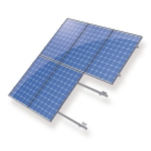 sistema di montaggio per tetto inclinato / per tetto di tegole / su tetto / per applicazioni fotovoltaiche