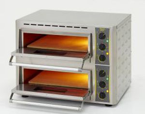 forno elettrico / professionale / a pizza / doppio