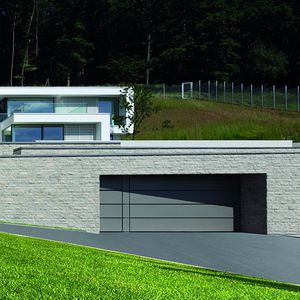 porte basculanti per garage / in metallo / automatiche
