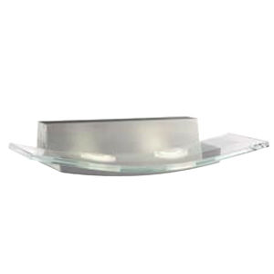 applique moderna / in vetro / in metallo / LED