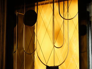 pannello decorativo / da parete / in vetro / liscio